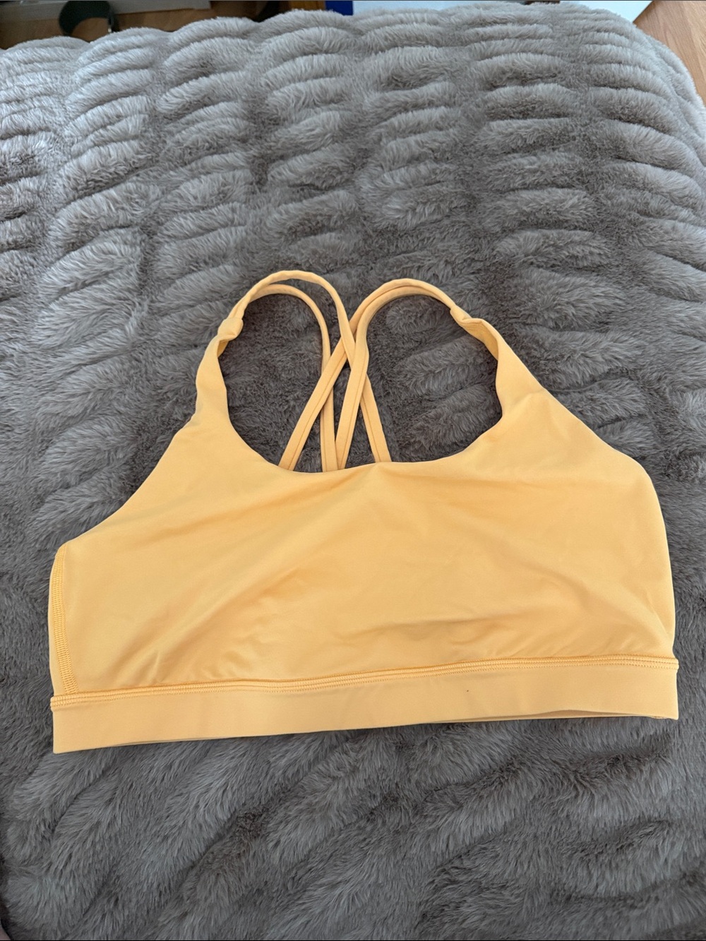 lululemon athletica orange Strappy Sports Bra